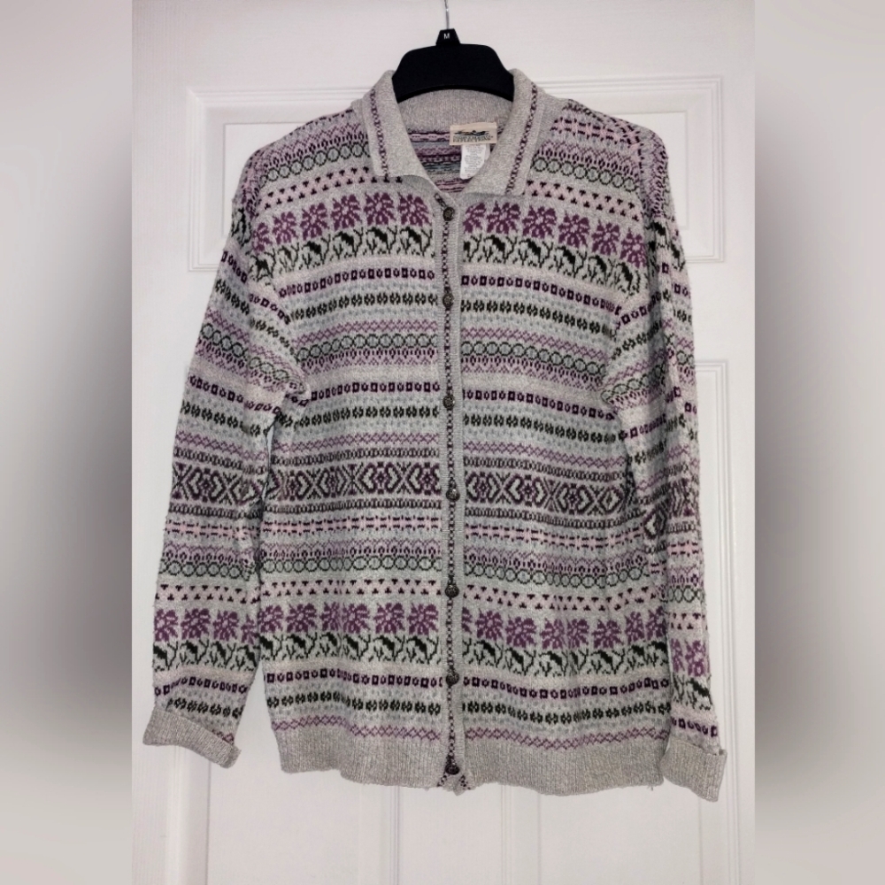 Vintage Northern Reflections Women's Cardigan